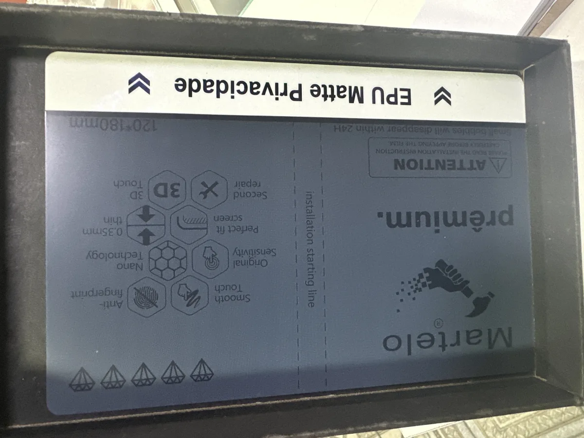 HIDROGEL EPU Matte privacidades